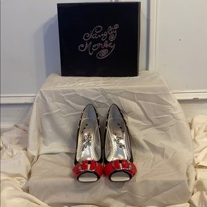Naughty Monkey open-toe heels